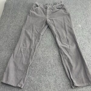 Jos. A. Bank corduroy‎ Jeans men's 34x32 Gray Hipster Casual  5 Pocket